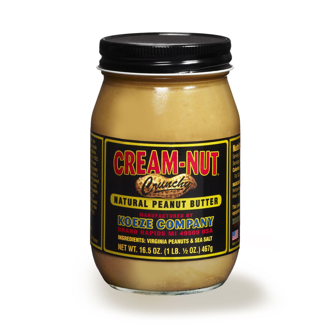 Cream-nut Natural Crunchy Peanut Butter