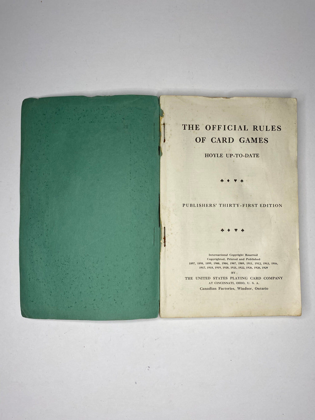 Hoyle's Official Rules of Card Games