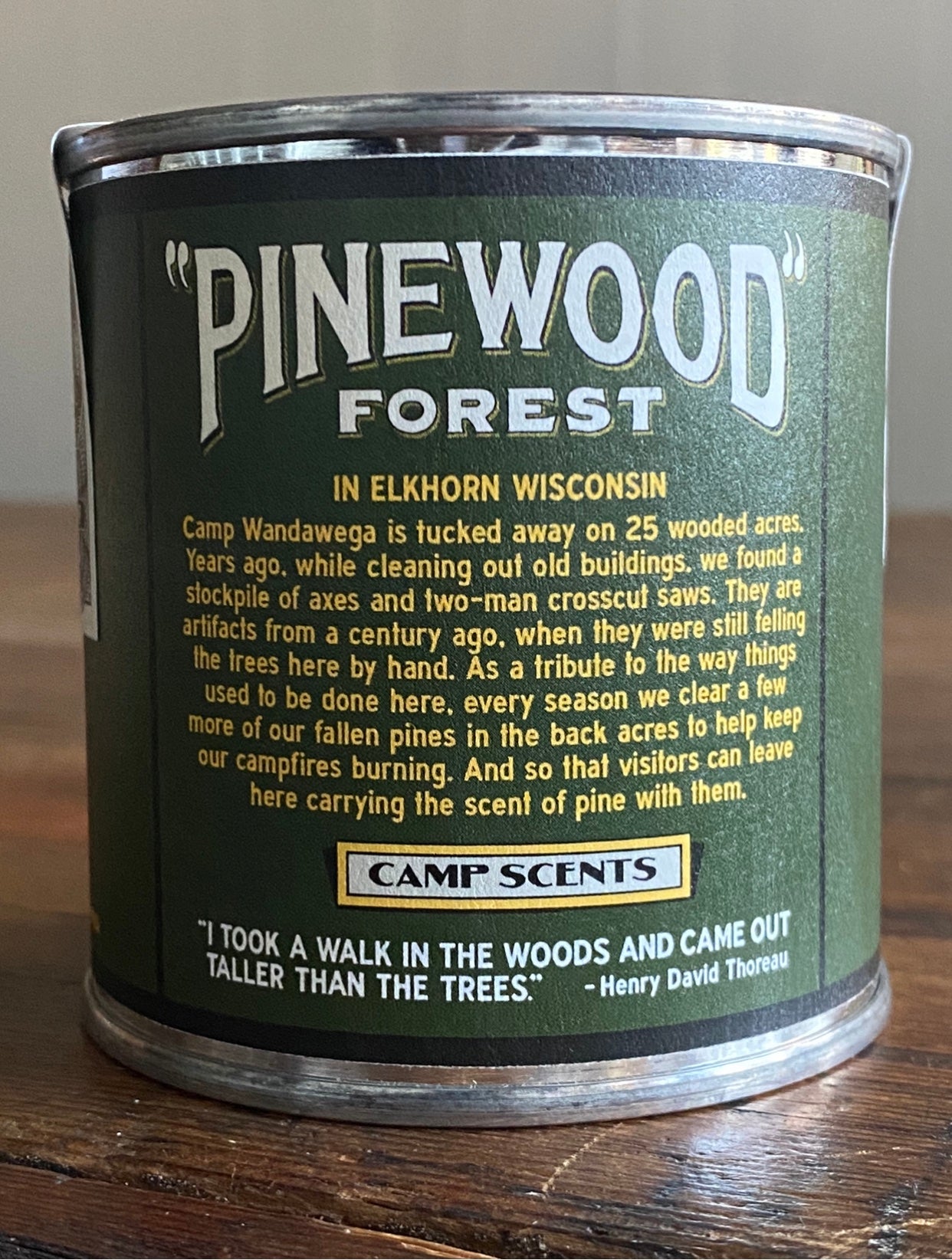 Camp Scents Candle Collection