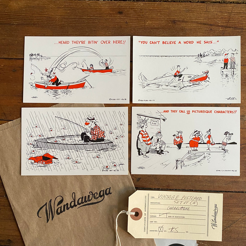 Antique Postcard Set