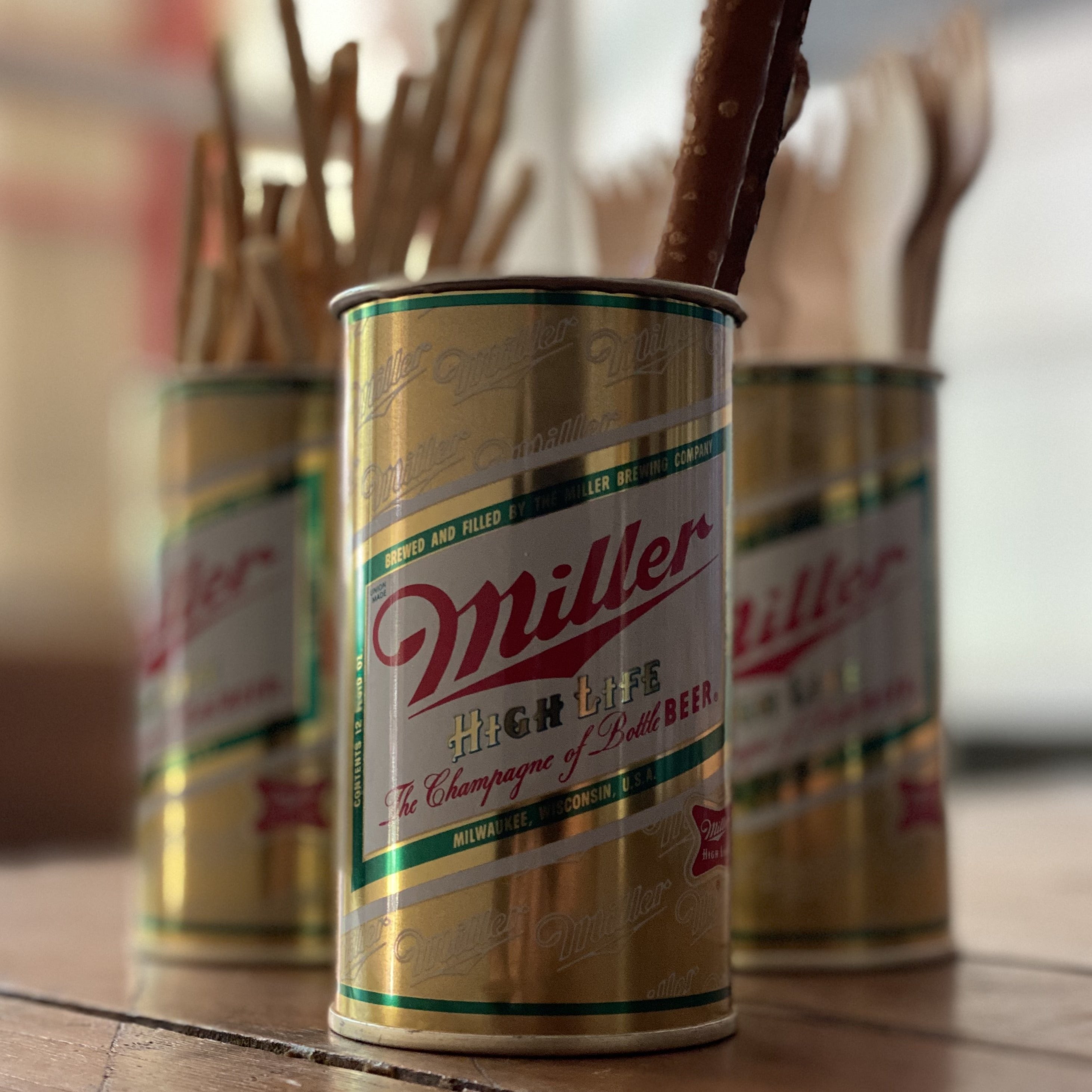 Vintage Beer Taster Cans