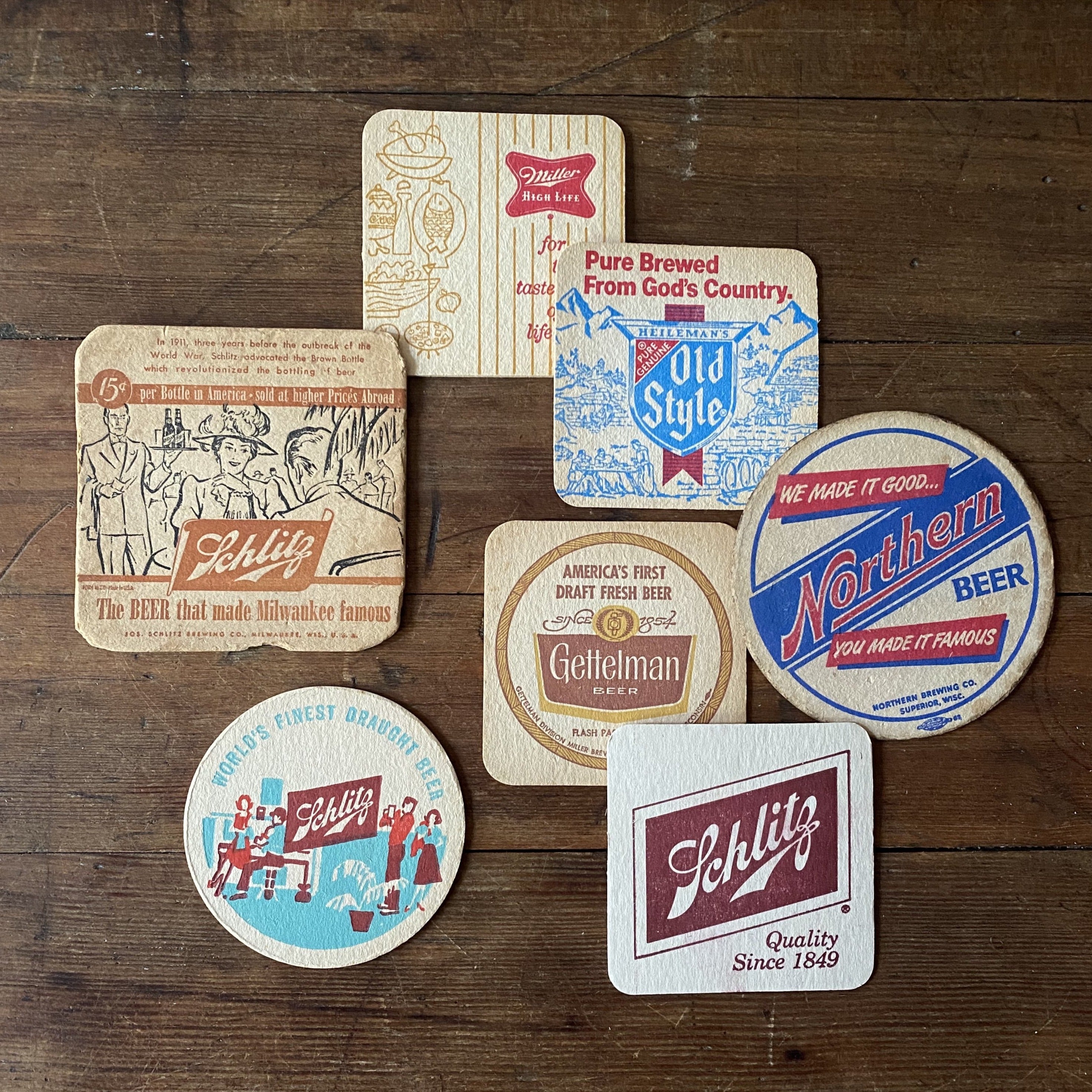 Vintage Coaster Set