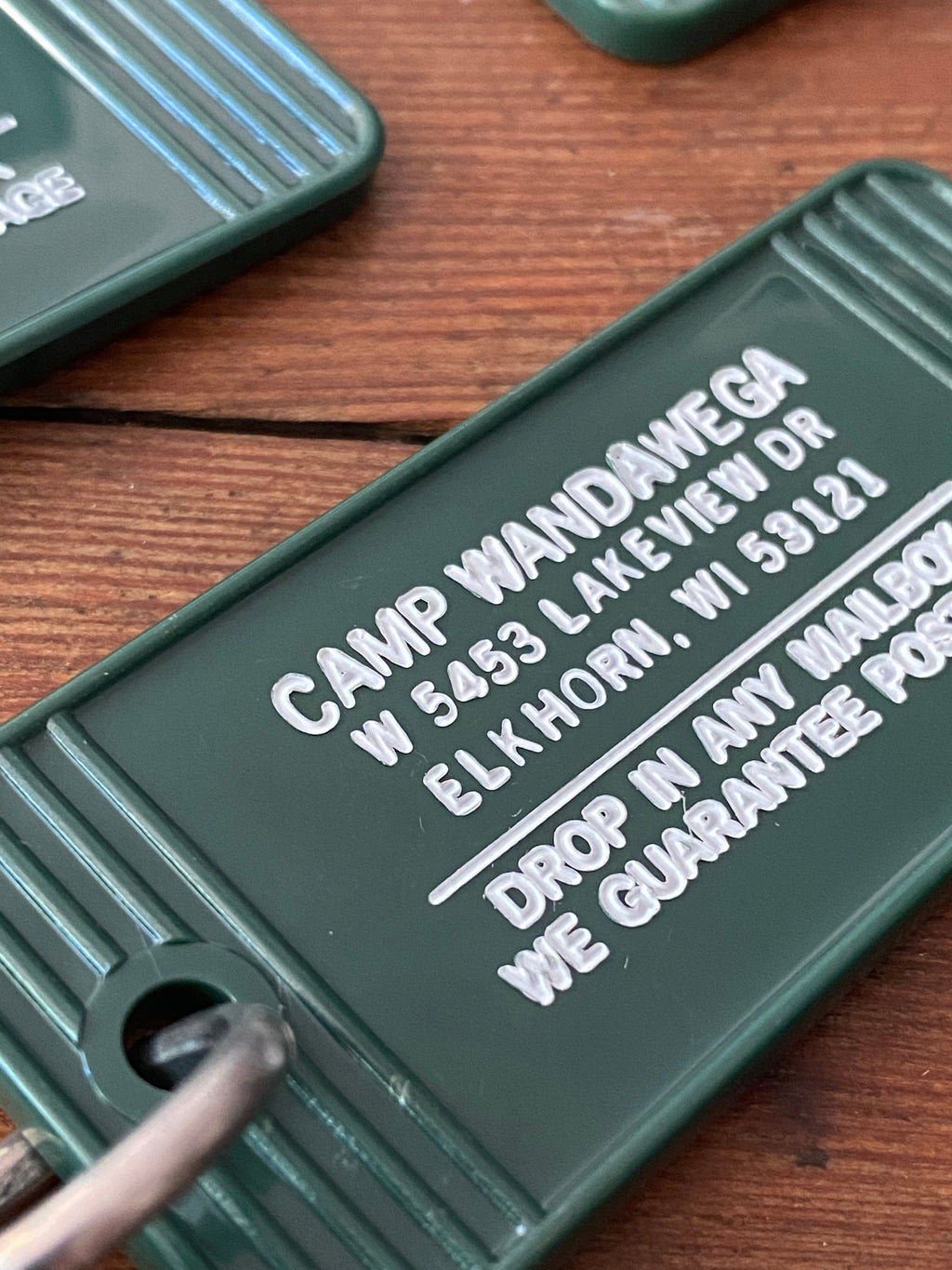 Keychain Set - Small Green Key Fob