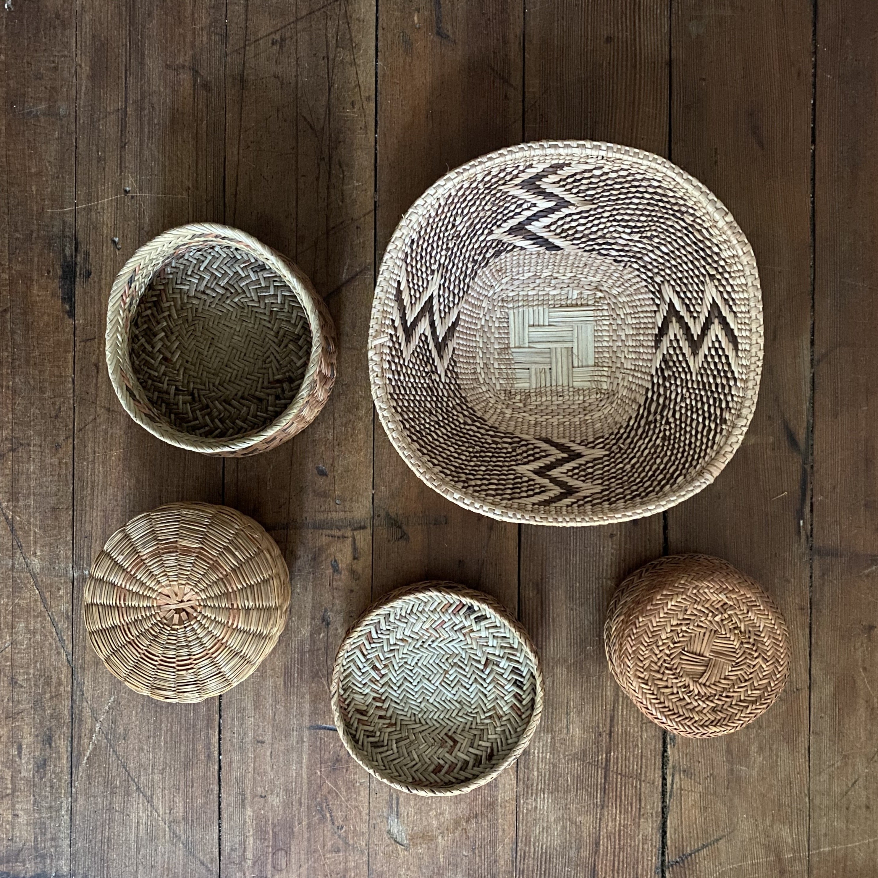 Vintage Woven Baskets