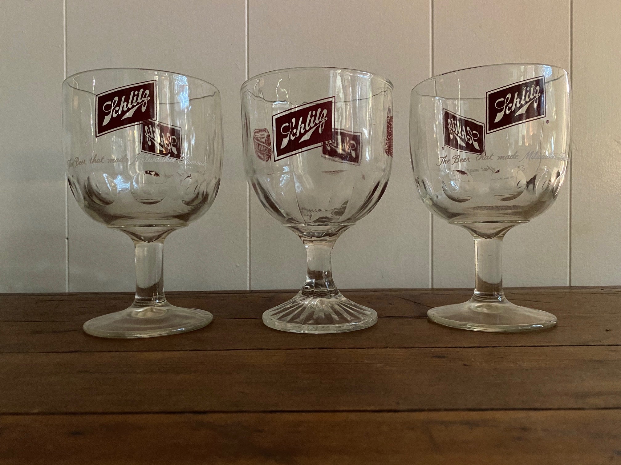 Vintage Beer Chalices