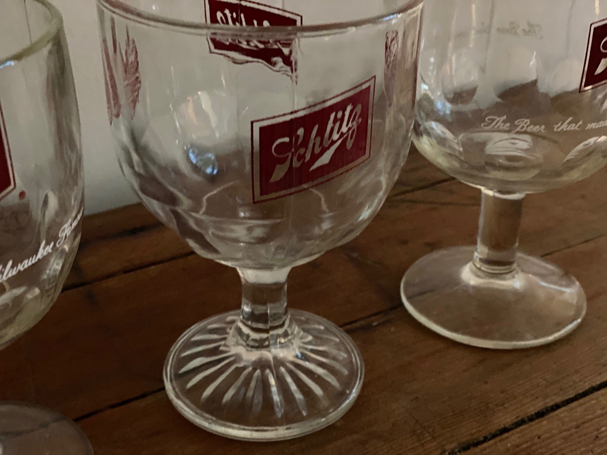 Vintage Beer Chalices