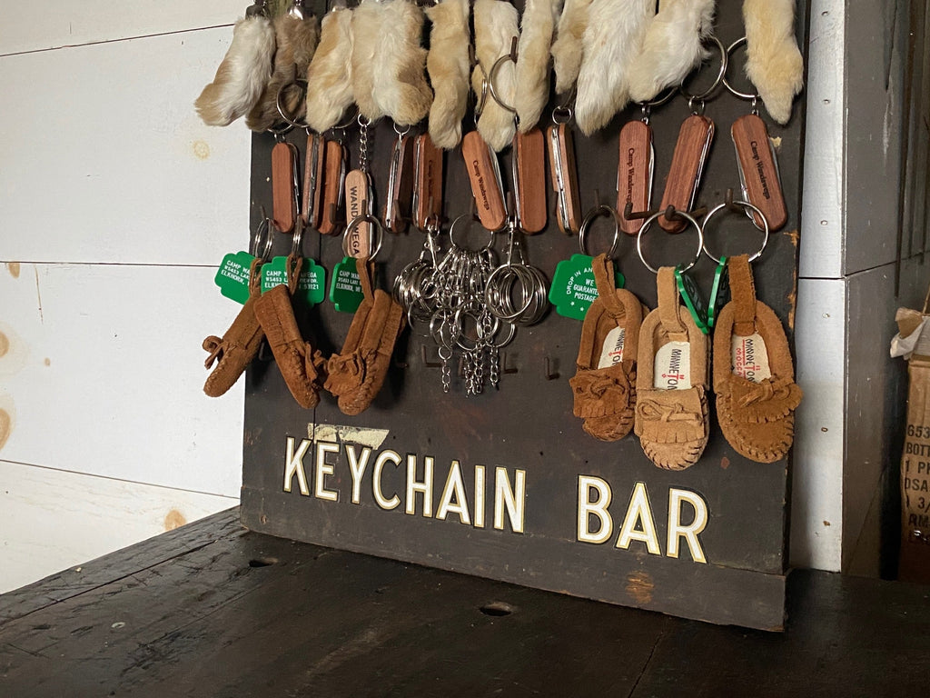 Keychain Set - Stamped Brass Valve Tag