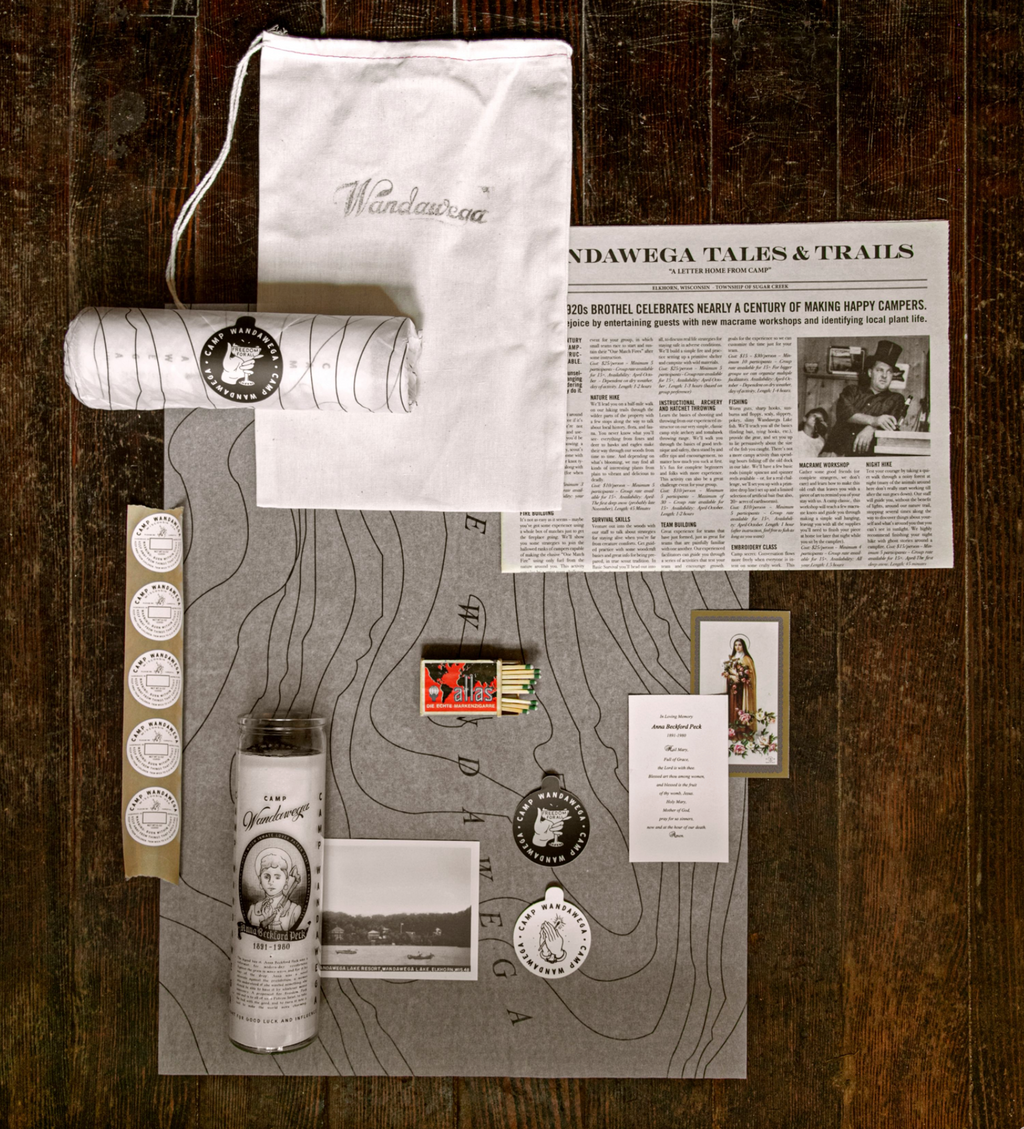 The Madame Anna Peck Saint Candle