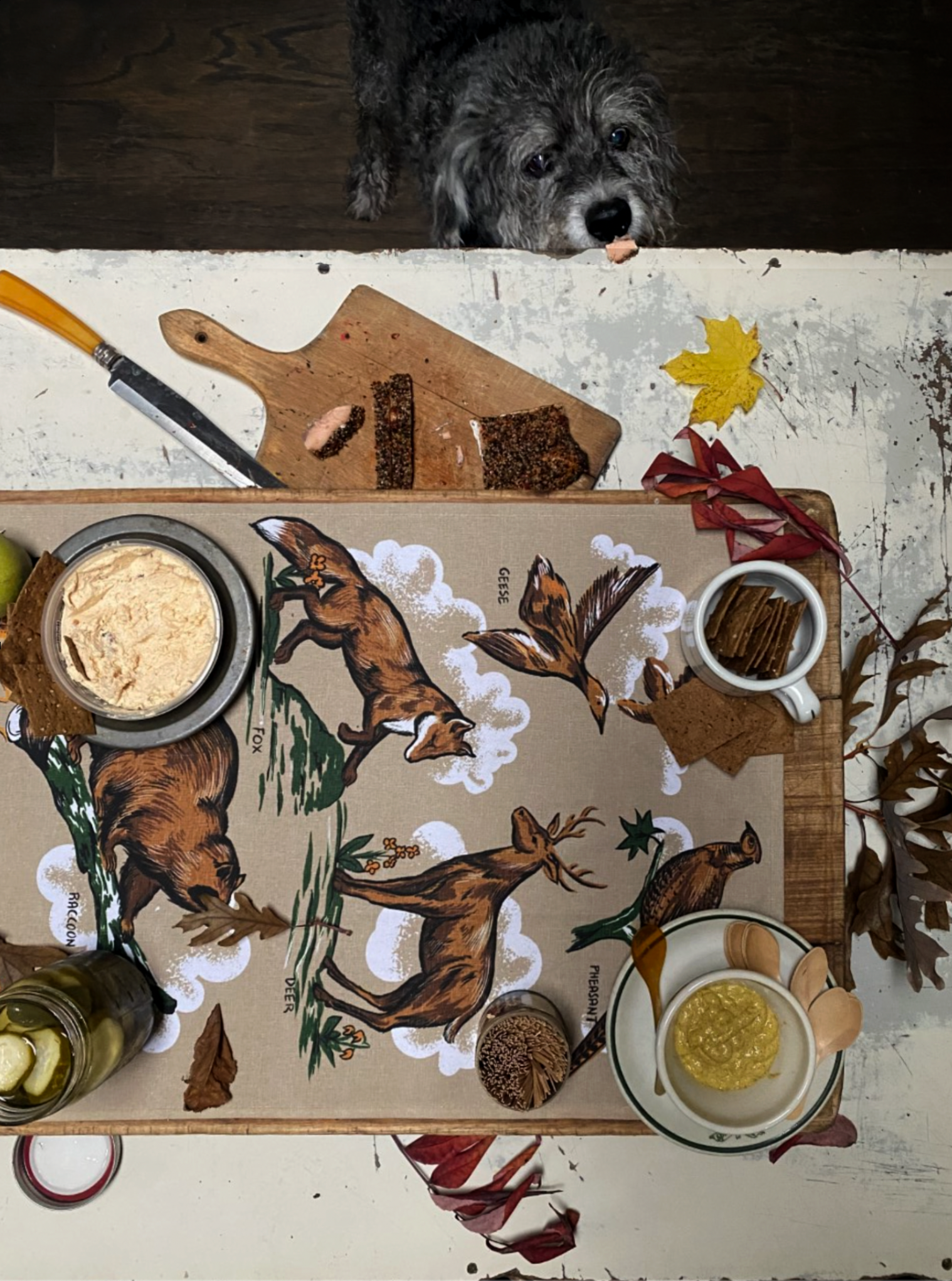 Wandawega Wildlife Tea Towel