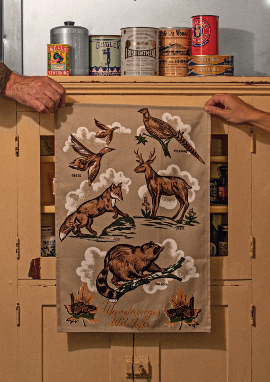 Wandawega Wildlife Tea Towel