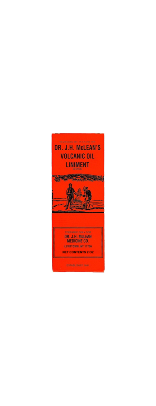 Dr. J. H. McLean's Volcanic Oil Liniment