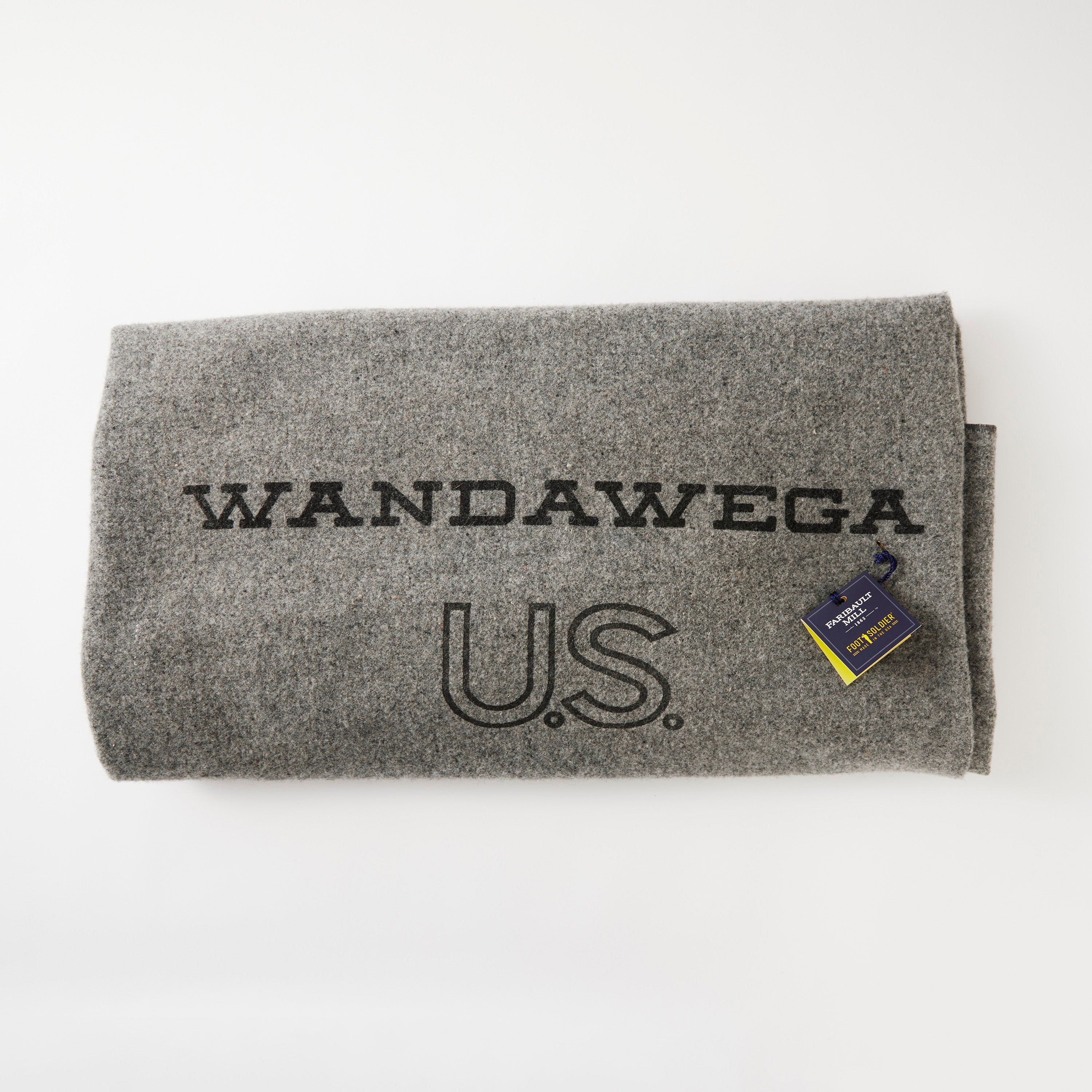 Faribault foot soldier military wool blanket new arrivals