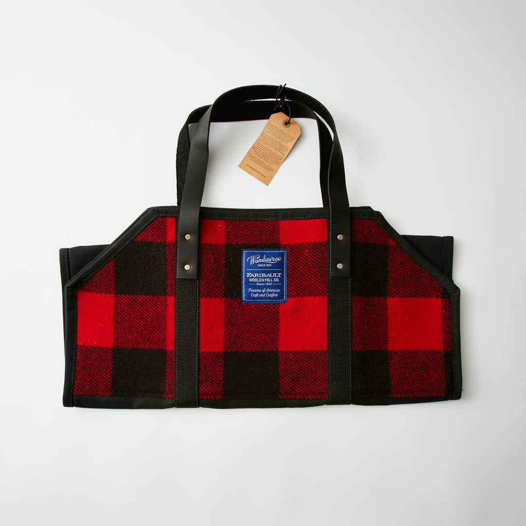 Faribault Woolen Mills Log Carrier