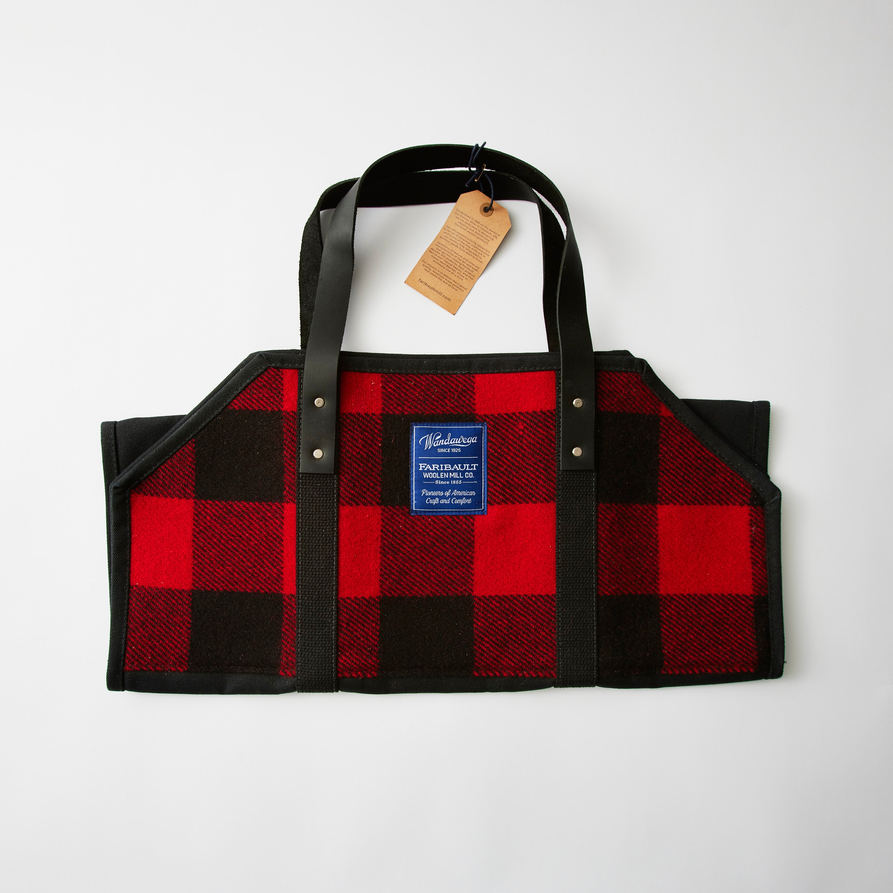 Faribault Woolen Mills Log Carrier