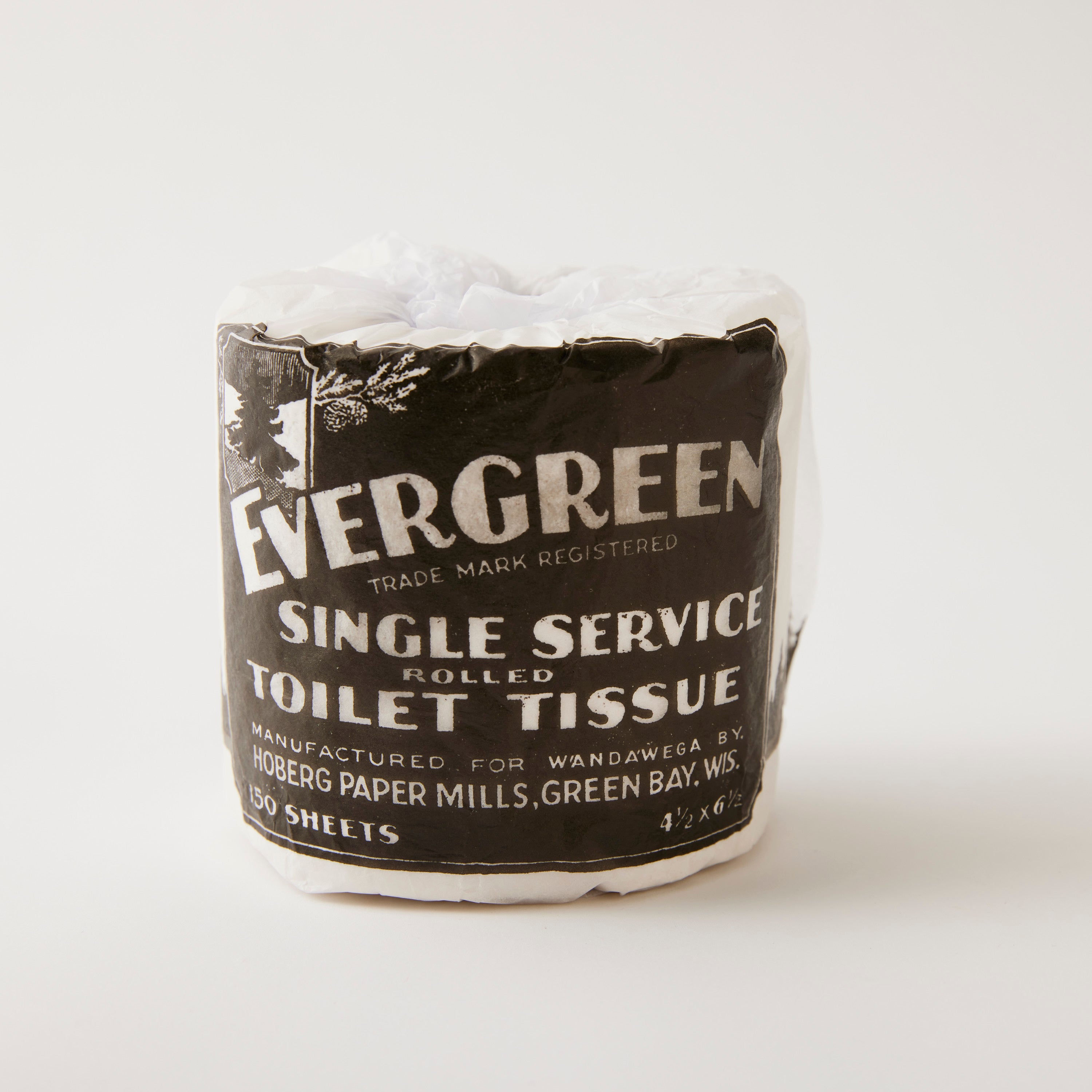 Camp Single Service Rolled Toilet Tissue