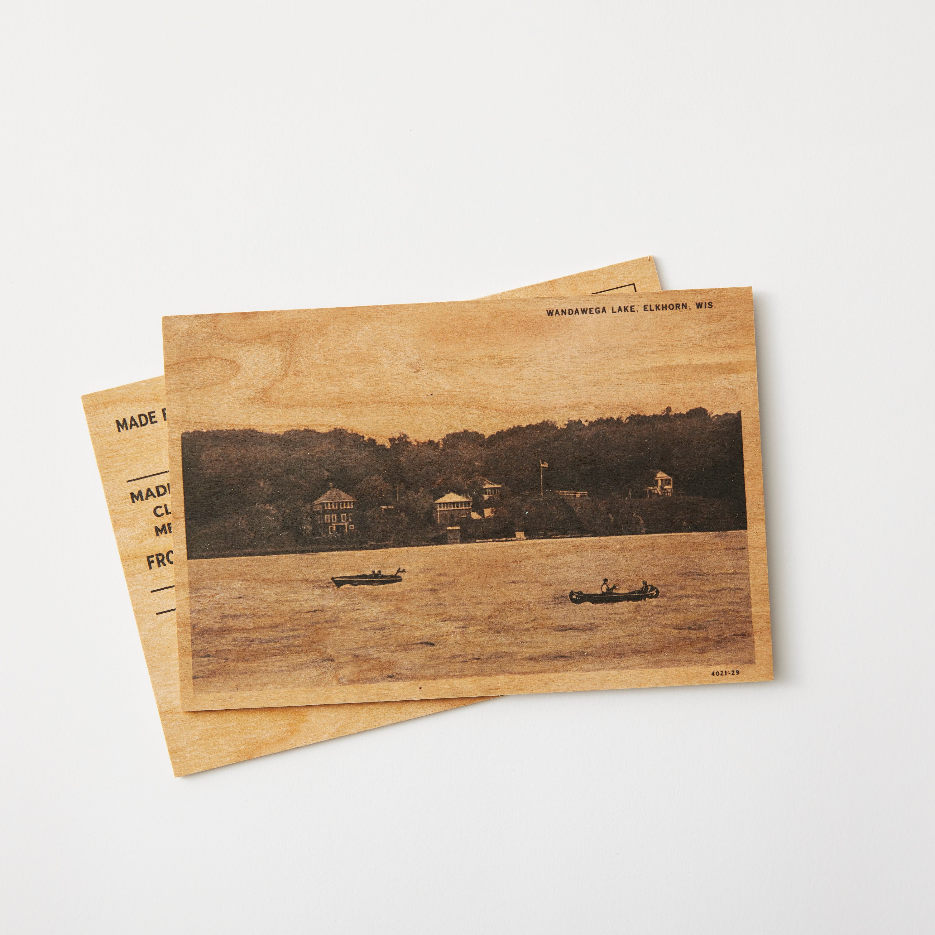 Wooden Postcard