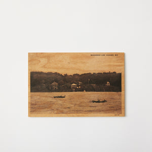 Wooden Postcard