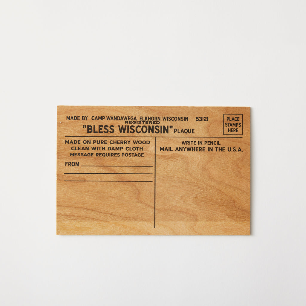 Wooden Postcard
