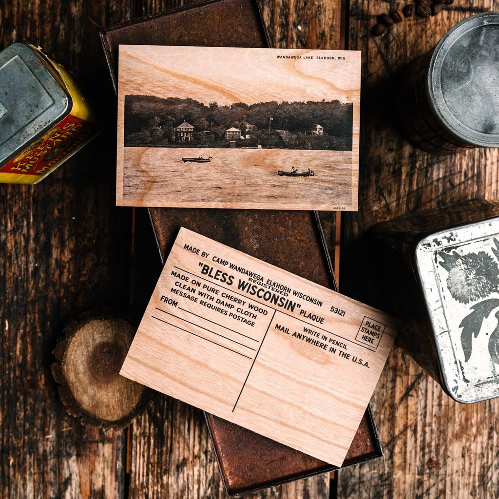 Wooden Postcard