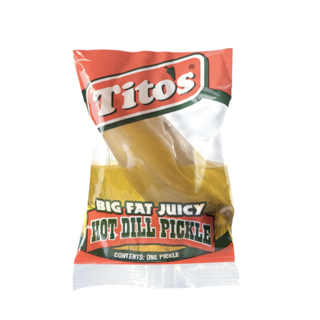 Tito's Big Fat Hot Dill Pickle