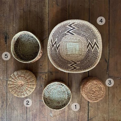Vintage Woven Baskets