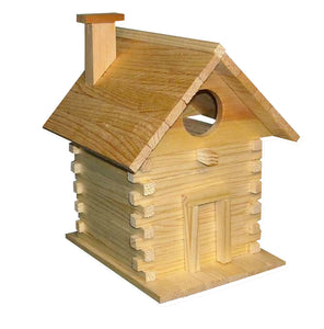 Log Cabin Bird House