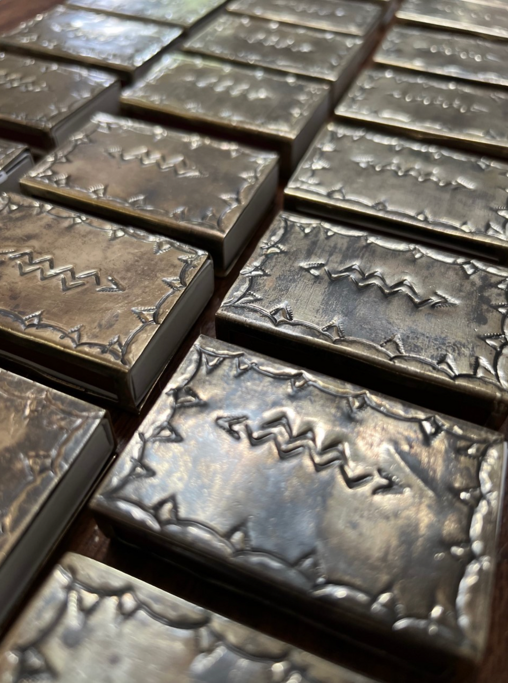 Camp Silver Matchbox