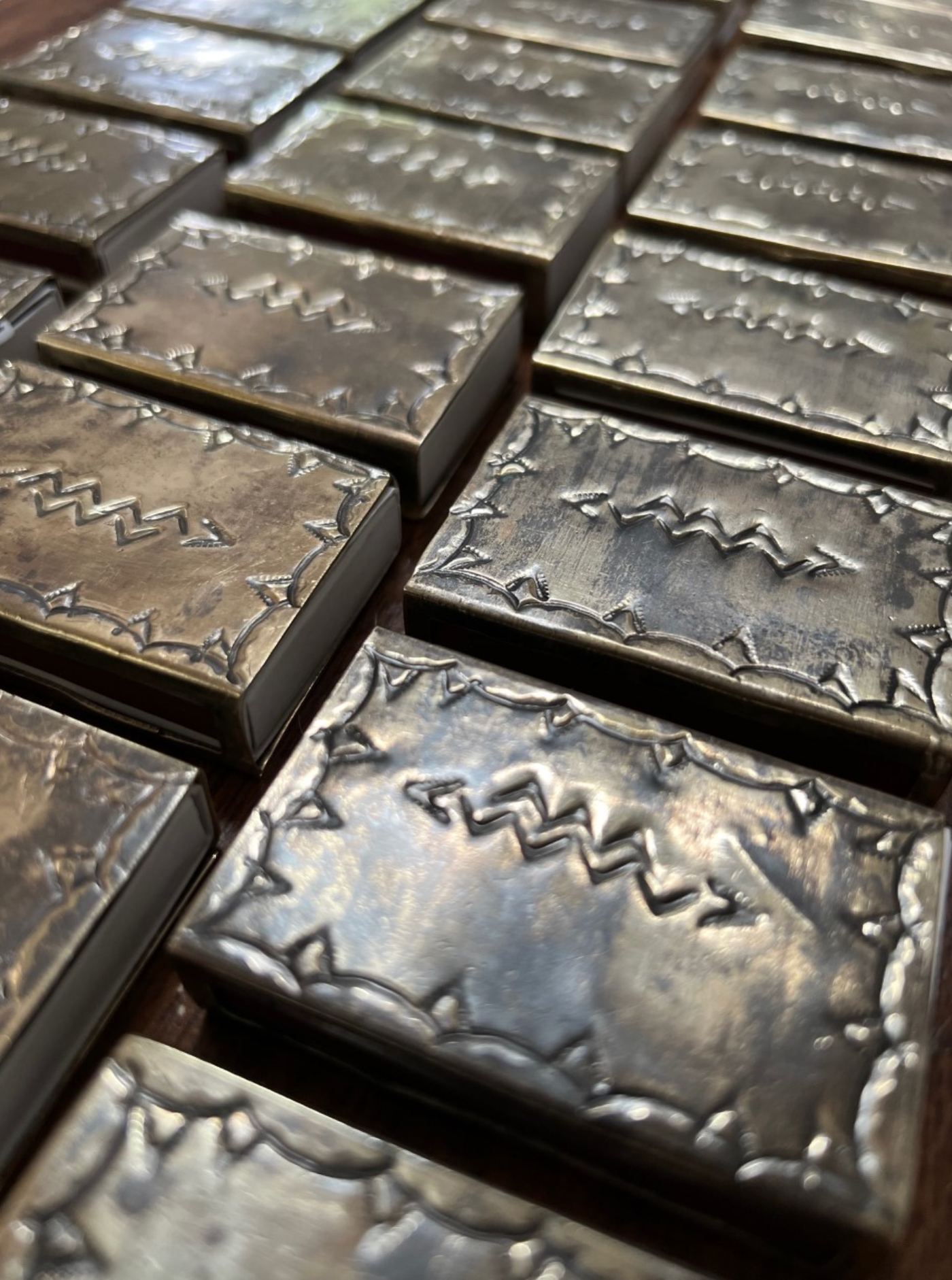 Camp Silver Matchbox