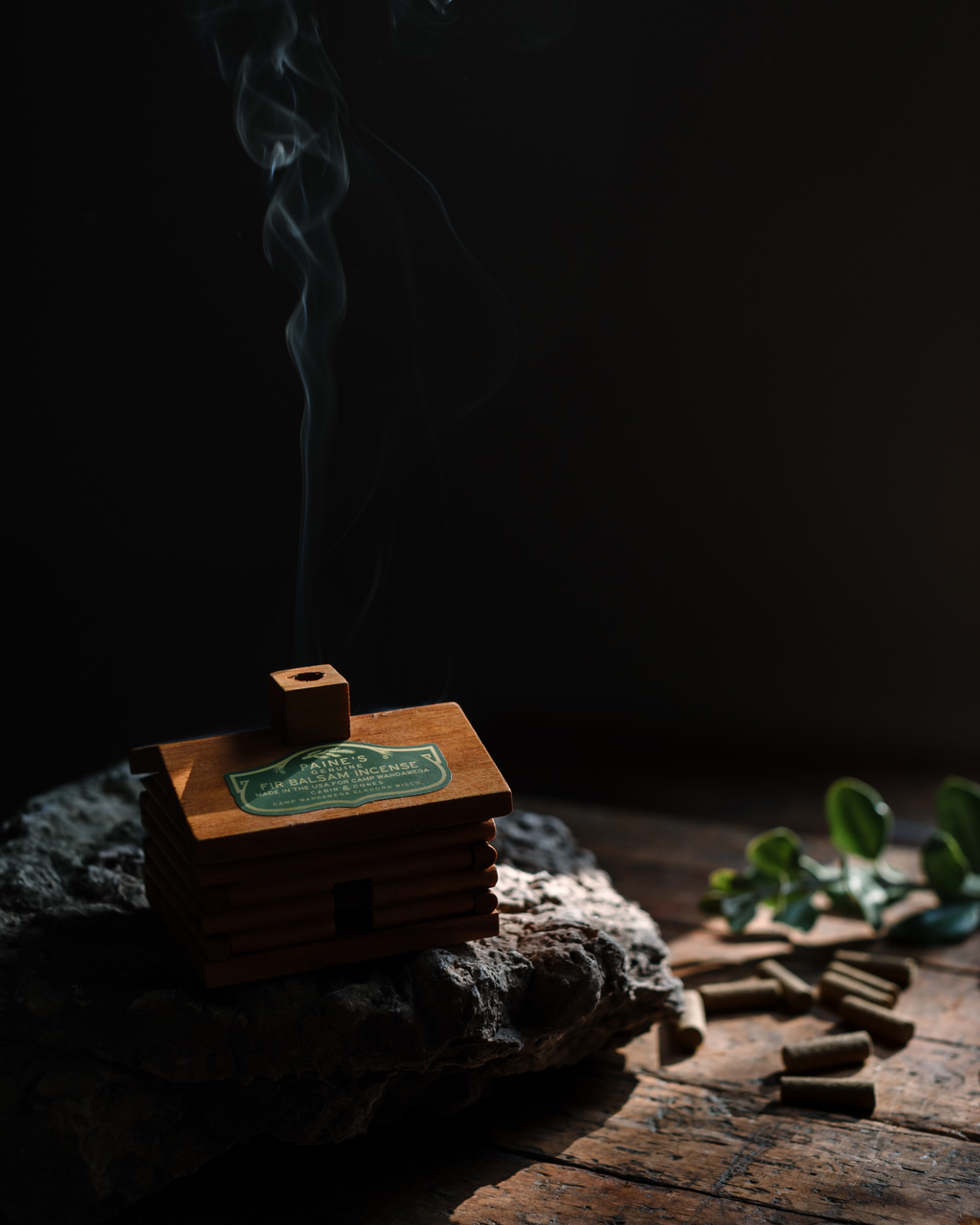 Log Cabin Incense Burner Kit