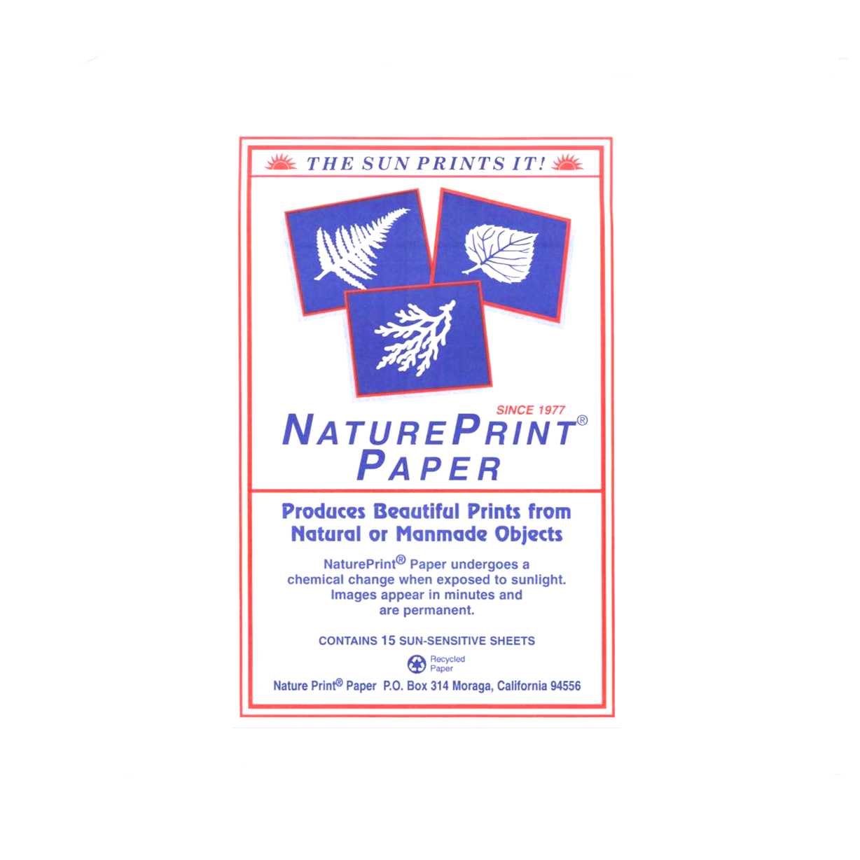 Nature Print Paper